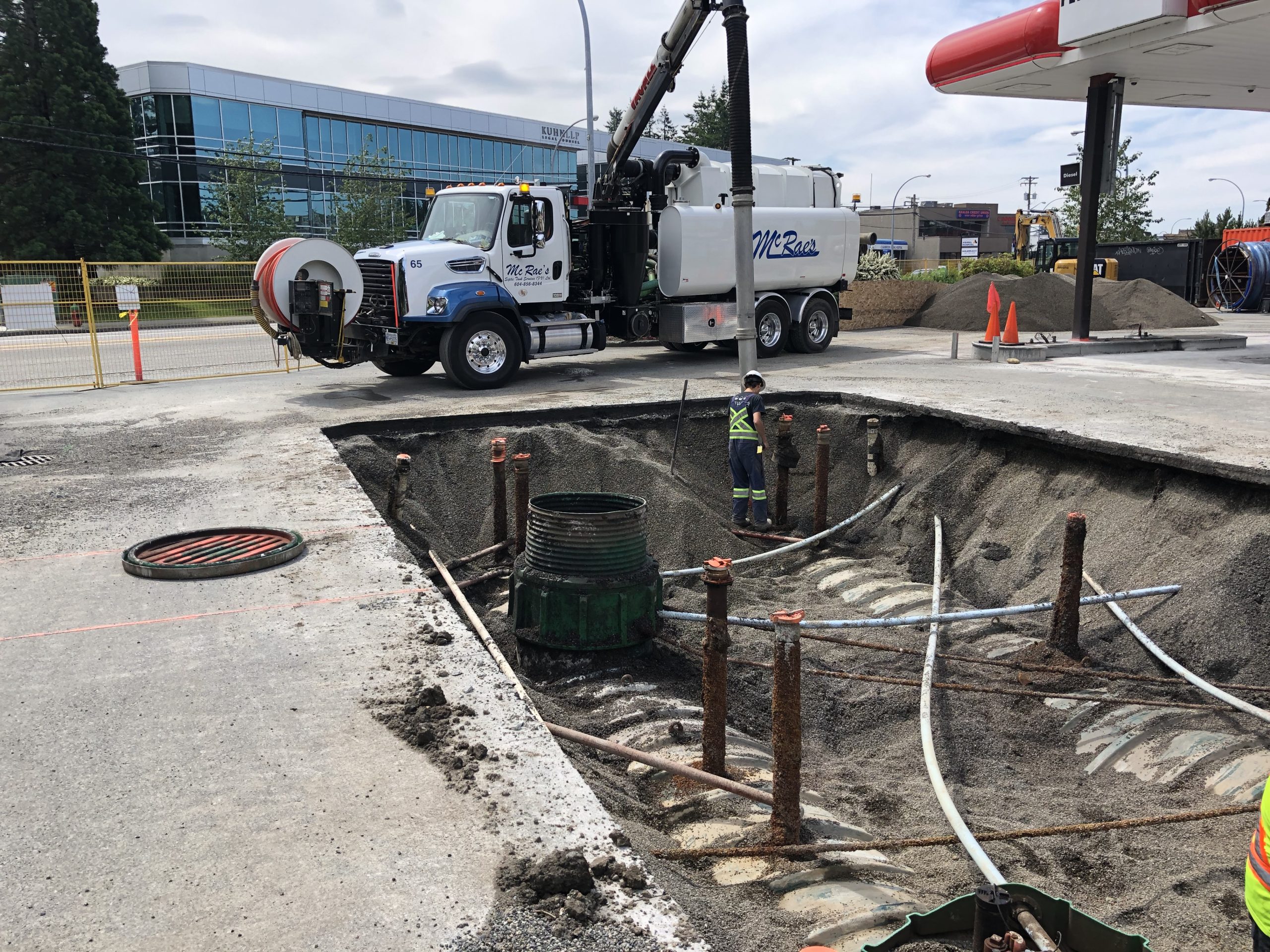 McRae's Septic Tank construction services