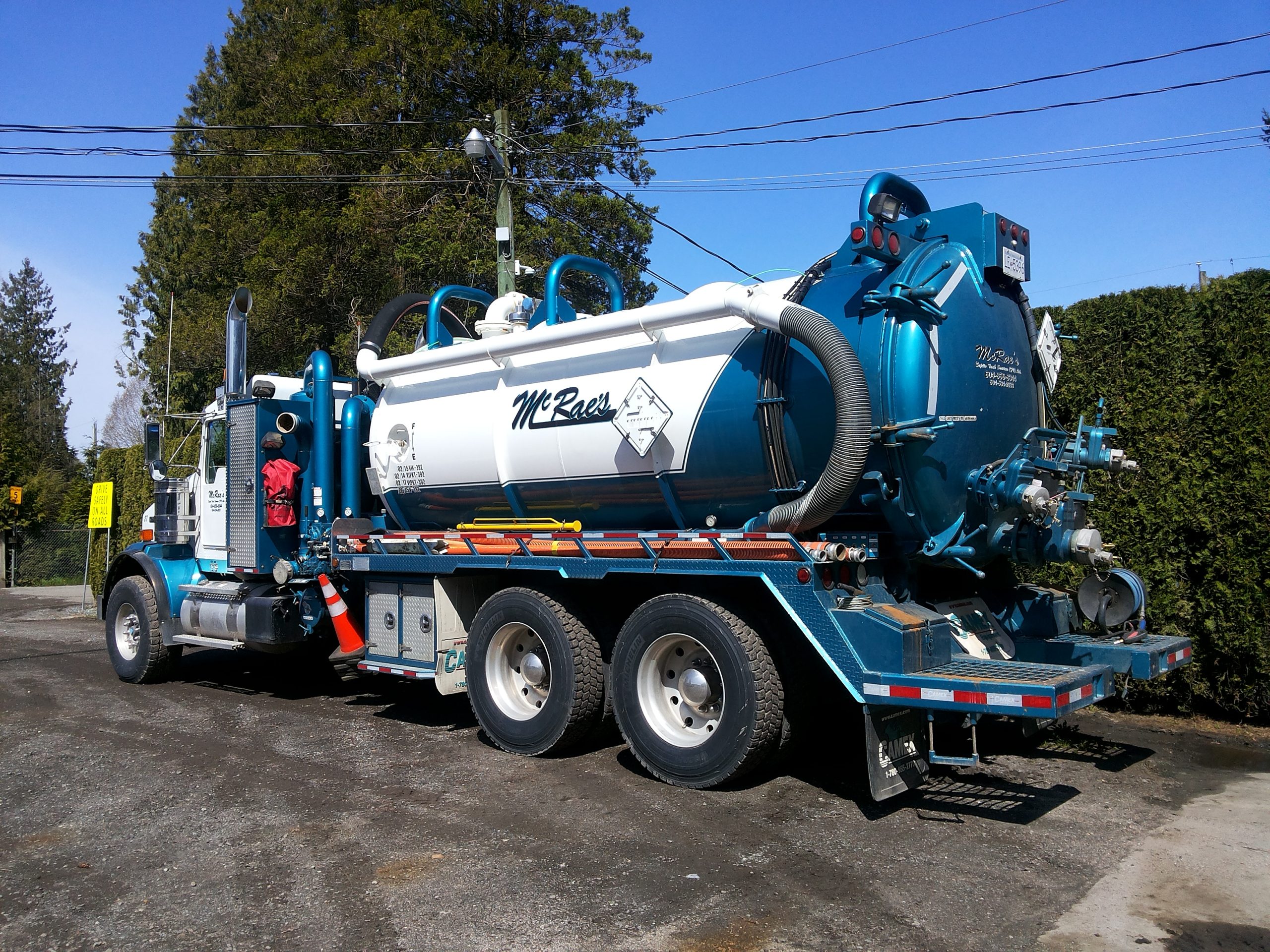 Mcrae’s septic tank service